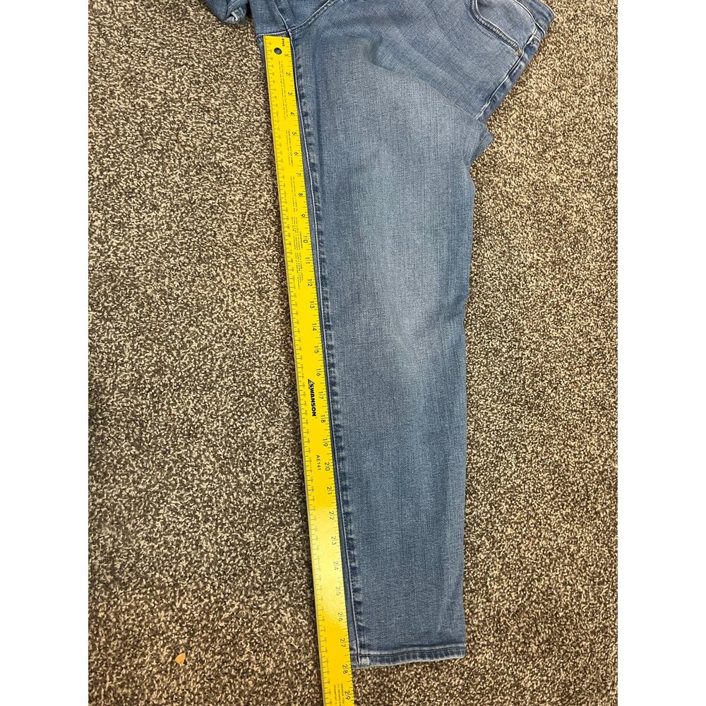 TALBOTS JEANS Slim Ankle Medium Wash Denim Womens Size 14 Stretch - Picture 6 of 11